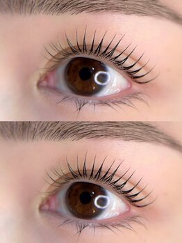 カラット 鵜沼店(Carat)の写真/エリアでも希少★[ダブルアイリフト]で目元スッキリ!!まぶたのむくみ改善×まつ毛パーマで印象的な目元に♪