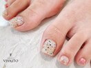 フットネイル/秋ネイル