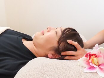 リノアロハ(Linoaloha)/ドライヘッドスパの様子