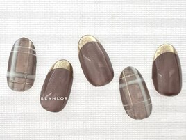 チェックネイル