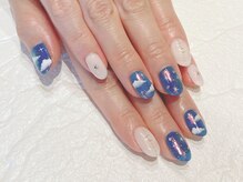 ブレスネイル(brace Nail)/雲ネイル