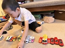 子育てママの整体サロン/施術中のお子様の様子