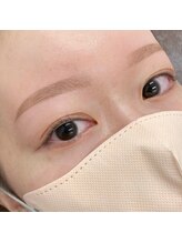 ビューステージ アイブロウサロン 天神/ナチュラルアーチ眉