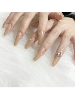 モルネイル(MORU nail)/ロング × マットネイル .