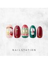 クリスマスネイル／パラジェル