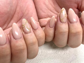エヌアット 新宿西口(n@nail)/2本手描きアートコース