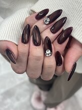 スピカ ネイルサロン アンド スクール(Spica nailsalon&school)/秋のボルドー☆