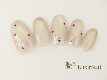 エリクサーネイル 心斎橋(Elixir Nail)/定額aシンプル/クーポン使用