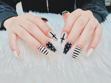 アキコネイルサロン(Akikoネイルサロン)/10本長さだし＋持ち込みデザイン