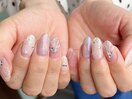 ぷっくりシェルネイル 11,000円