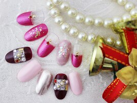 【パーティお呼ばれネイル】