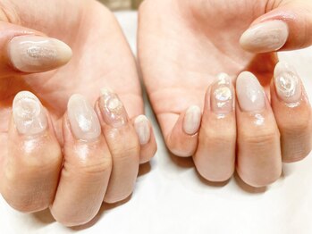 ライトウェーブ 長野駅前店/涼しげサマーネイル♪