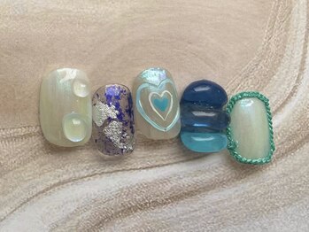 ゆびノさき イバラキシ(ibarakishi)/BLUE