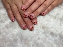 ダリア 西大寺本店(DAHLIA)/ハートラメグラネイル♪