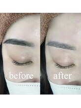 クレド アイラッシュ ルミア(Credo eyelash LuMia)/ふんわり眉には間引き必須！！