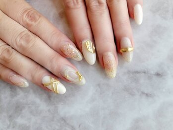 ネイルアンドリラクゼーション マーブル(MARBLE)/モロッコネイル(持ち込み¥7700)