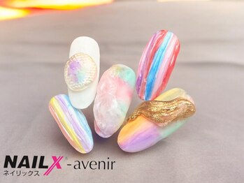 ネイリックス アヴェニール(NAILX avenir)の写真/【お出かけにぴったりな心が弾むデザインをご用意◎】GWの前に！旅行やイベントに合わせたネイルをご提供♪