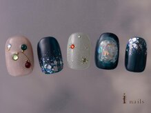 アイネイルズ 吉祥寺店(I nails)/オーナメントビジューネイル