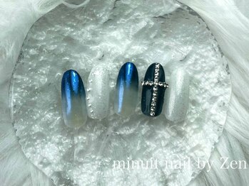 ミニュイネイルバイゼン(minuit nail by Zen)/【定額デザインコース】