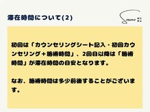 ソウノ 御茶ノ水(Souno)/滞在時間について(2)