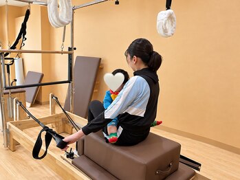 イーズ(Ease)の写真/【お子様同伴OK】産後の体型戻し＆マタニティピラティス！育児の疲れをリセットし理想の美ボディへ♪