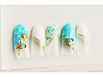 プレンティー 北千住西口店(plenty)/ドロップネイル