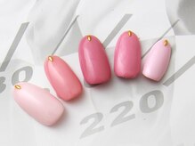 キャンアイドレッシー ヨコハマ元町店(Can I Dressy)/【NEW】ピンクカラバリネイル