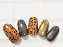 アミュージングネイル(amusing nail)/60分☆レオパード柄