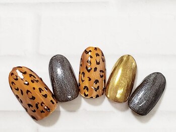 60分☆レオパード柄