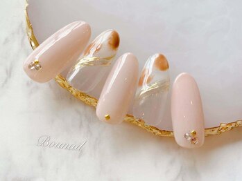 ボネール(nail ＆ eyelash Bounail)/ミラー ヒョウ柄 アニマル