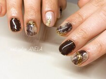 アネラ(ANELA)/ブラウンニュアンスネイル