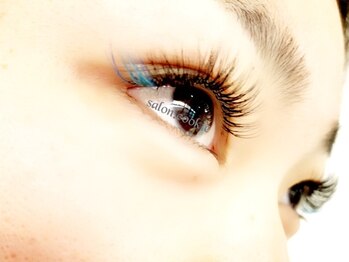 サロンドットクッキー 大阪上本町(Salon.Cookie)/目尻のワンポイント！ブルー