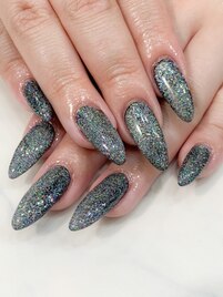 ラメ　ワンカラー