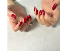 ネイルズシャトン/女度上がる！赤ネイル