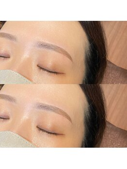 ビューステージ アイブロウサロン 博多/ナチュラルアーチ眉♪