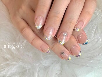 アンガット(angot.)/オーロラガラスフレンチ