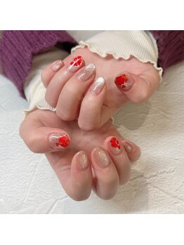 ウェイビイ 藤沢(WAVY)/ハートホロネイル♪