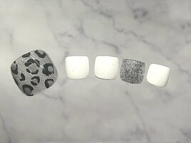 アニマル柄/マグネット/フット