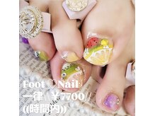 シュシュ(chouchou)の雰囲気（フットネイルは一律￥7700(お時間内)）