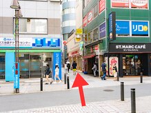 ザ ブロウ 池袋東口店(THE BROW)/そのまま直進