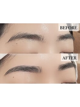 アイブロウメニューがあるサロン