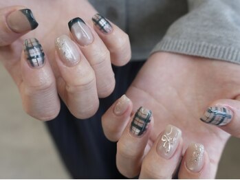 ドゥープ(doop)の写真/[フィルイン無料◎]思わず見惚れる上品長さ出しネイル★パーツ豊富！持ち込みもOK♪