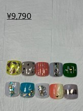 フット 定額デザイン ￥9,790-