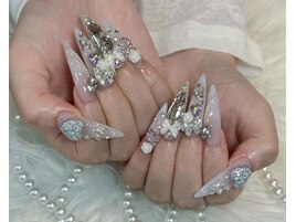 長出しキラキラデザインパーツ
