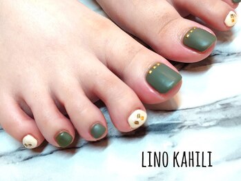 リノ カヒリ アイラッシュ(Lino kahili)/【フット】定額アート☆