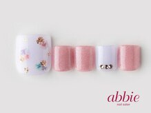 ネイルサロン アビー グランデュオ蒲田店(abbie)/淡色フラワー　￥10285