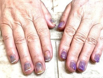 ネイルサロン シェリ(NAIL SALON Cheri)/透け感ニュアンスネイル