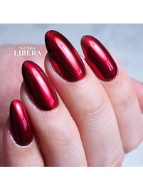 全面ミラーネイル