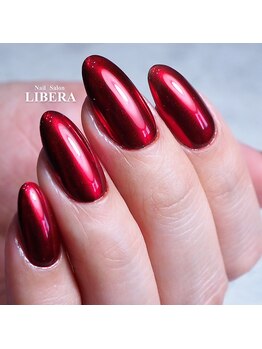 全面ミラーネイル