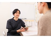 とくしま整骨院 沖浜院/丁寧なカウンセリング